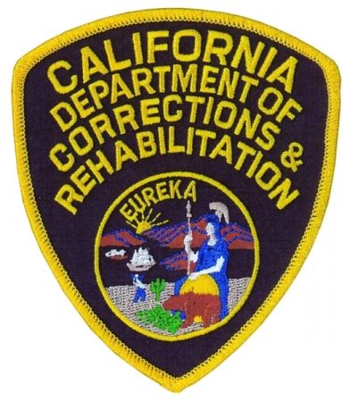 "CDCR" California Dept. of Corrections & Rehabilitation - Women's Shoulder Patch